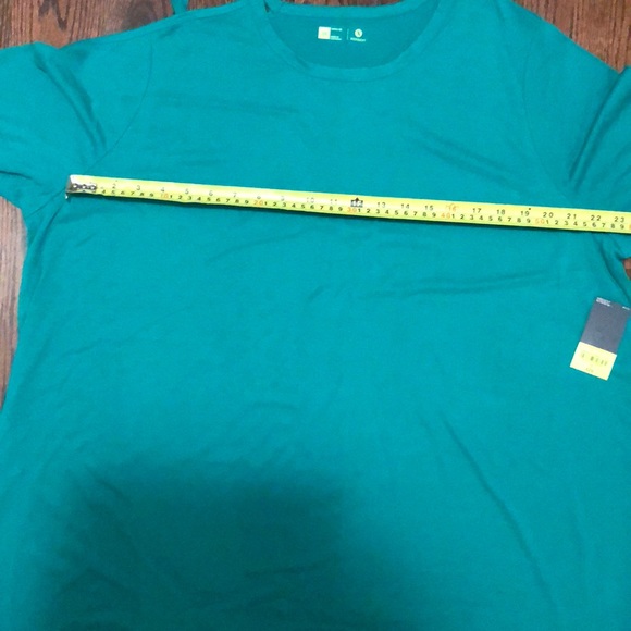 Xersion Open Shoulder Scoop Neck Tee - Tall - Picture 5 of 7